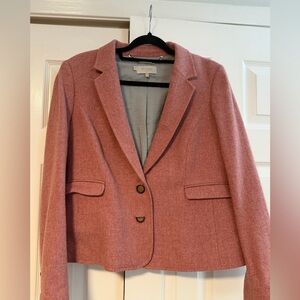 Hobbs LondonPink Tweed Blazer — UK 14 / US 10 - Excellent Condition | Rare !